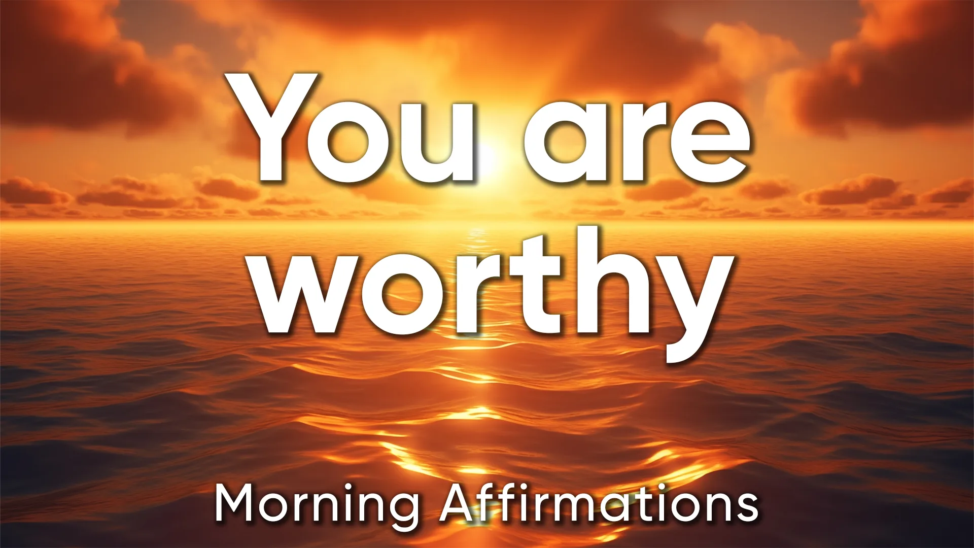 Morning YOU ARE Affirmations for Positive Energy