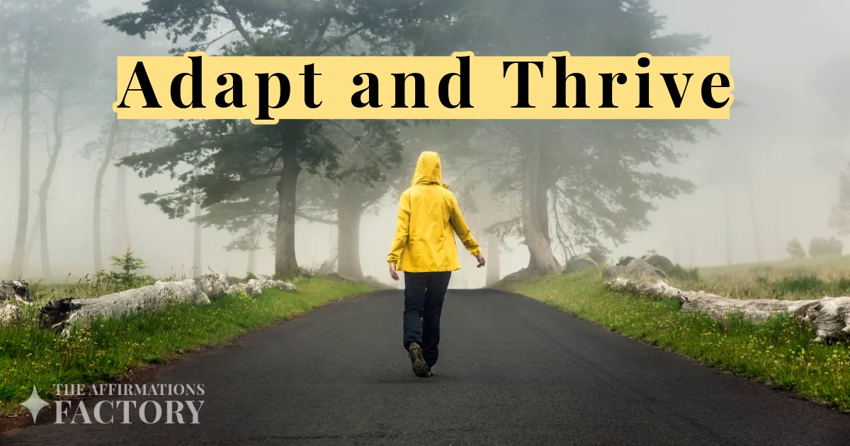 adaptability affirmations