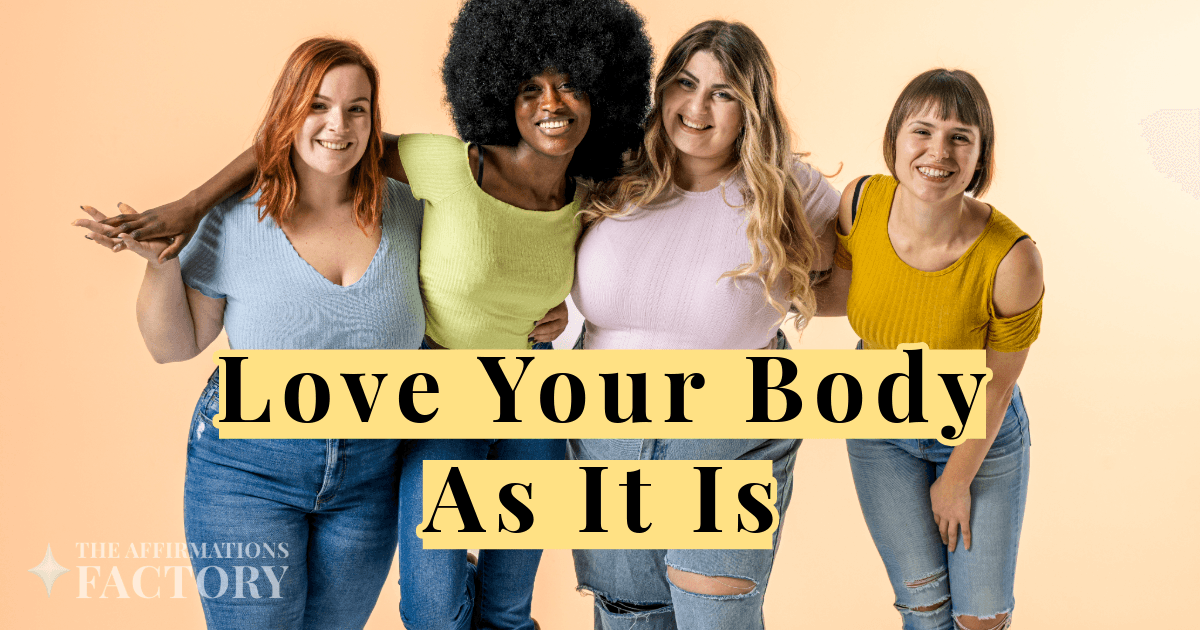 body positivity affirmations
