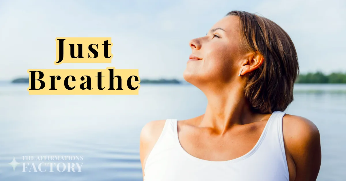 breath awareness affirmations