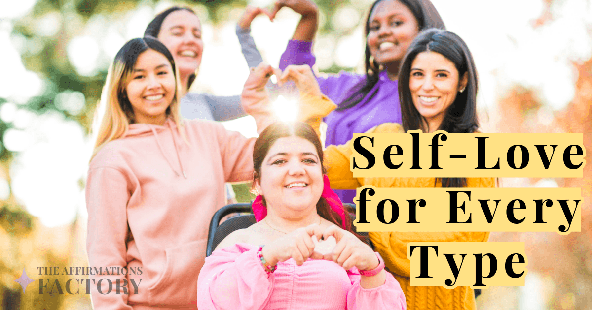 guide to self-love affirmations enneagram
