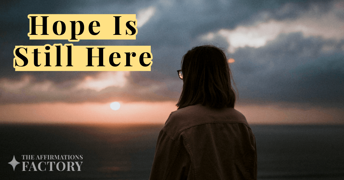 hope and optimism affirmations