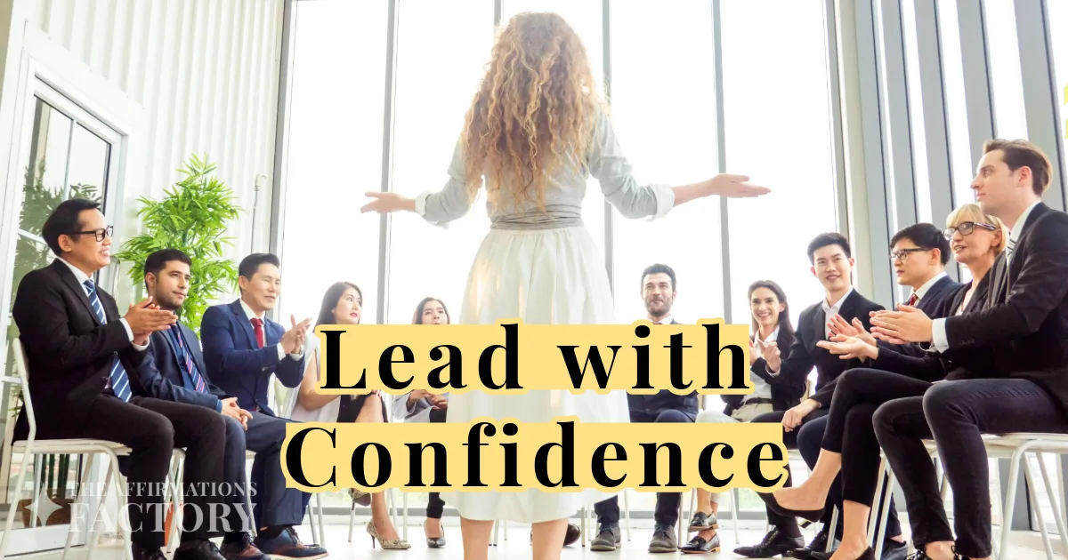 leadership affirmations