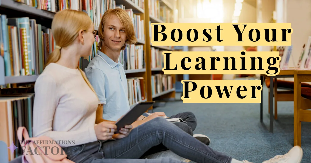 learning affirmations for students