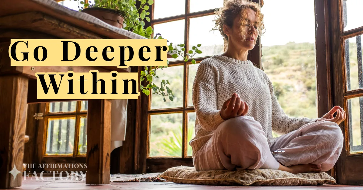 meditation support affirmations