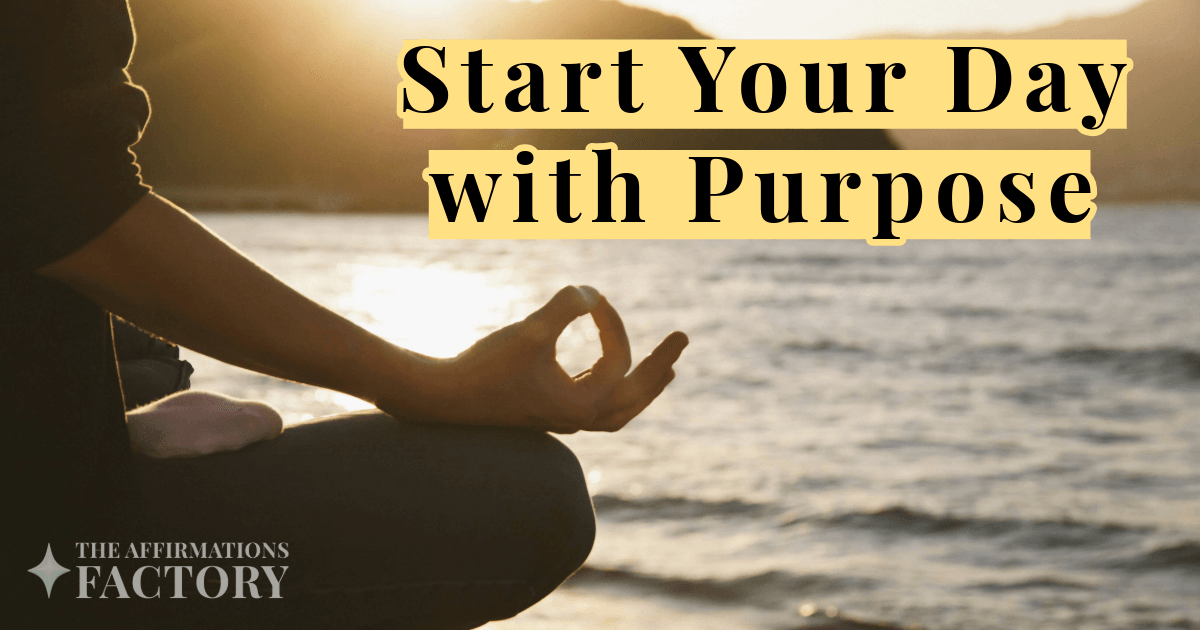 morning self-improvement affirmations