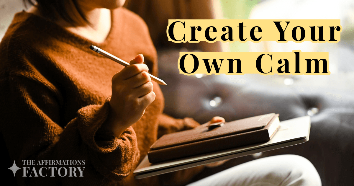 personalized anxiety affirmations