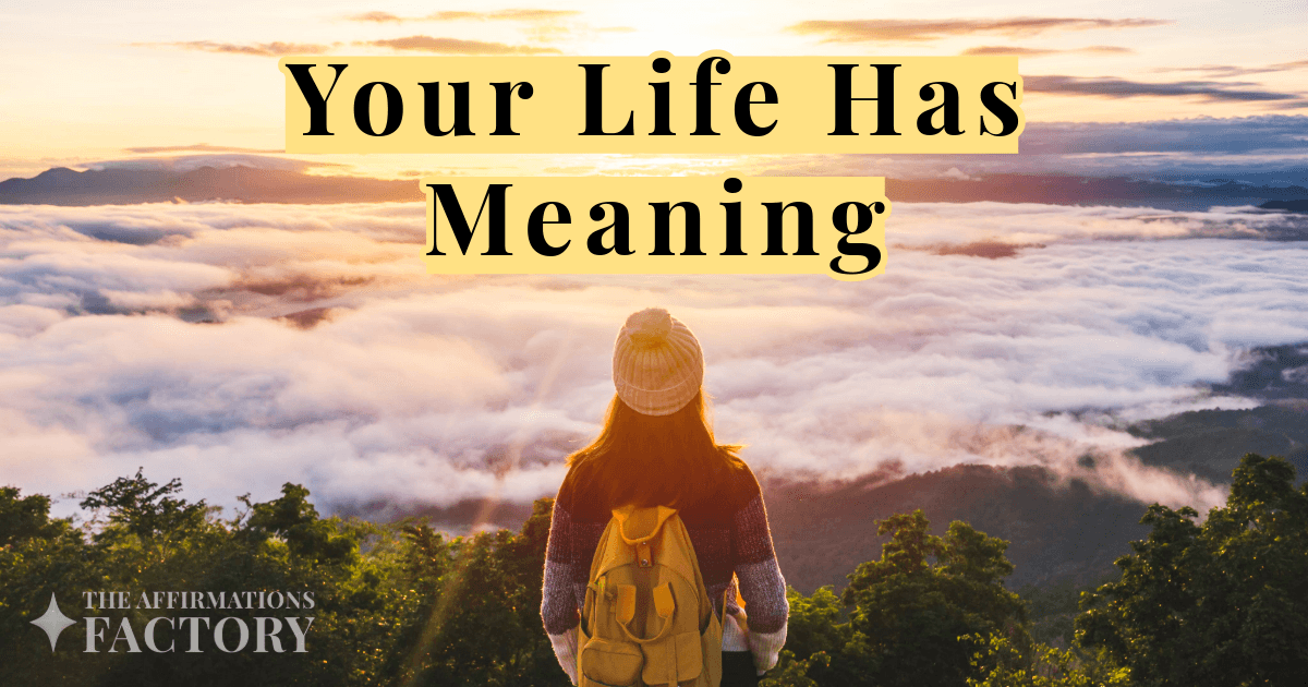 purpose-finding affirmations