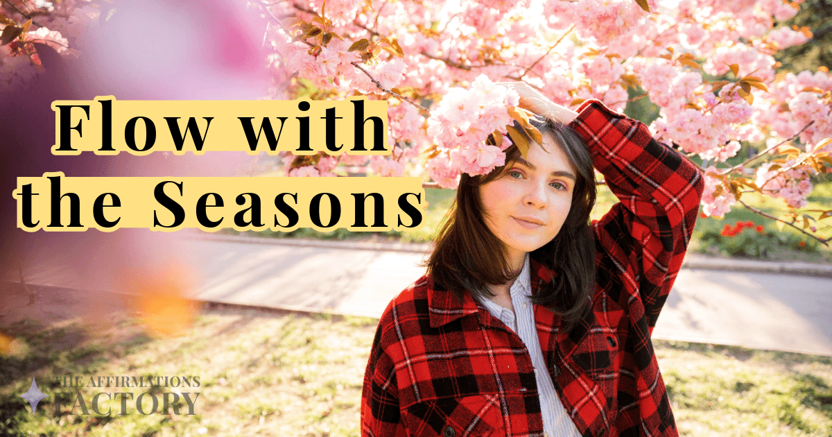 seasonal mindfulness affirmations