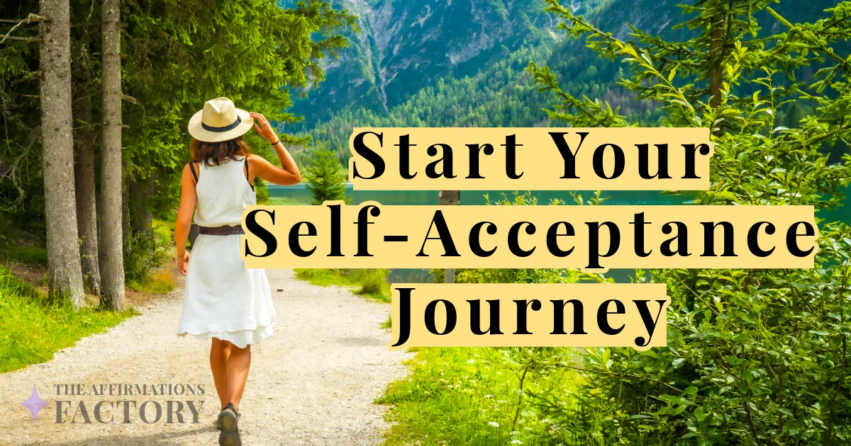 self-acceptance affirmations