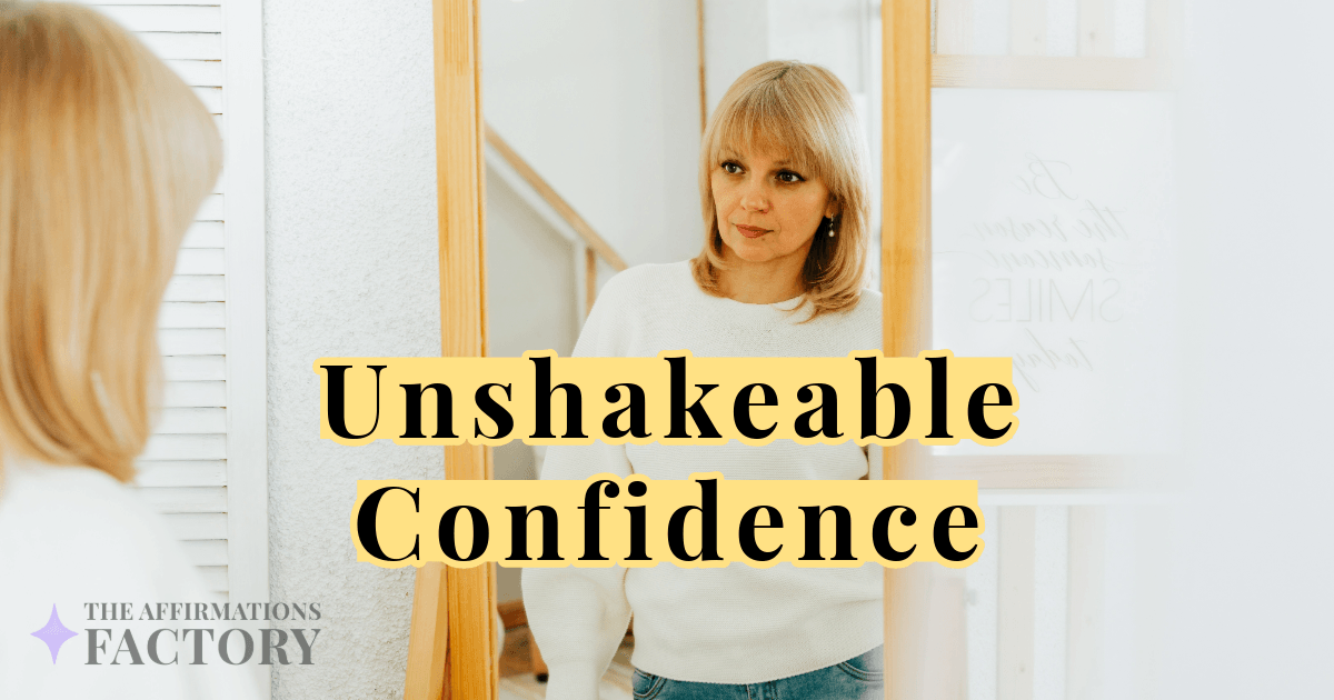 self-confidence affirmations