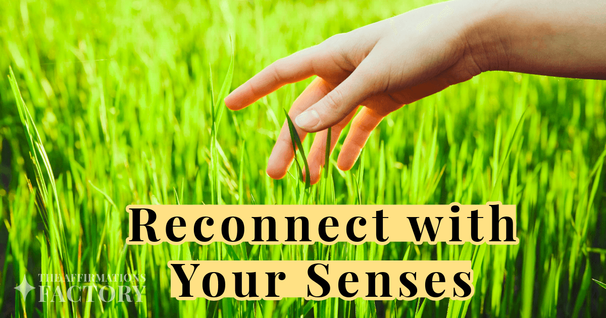 sensory awareness affirmations