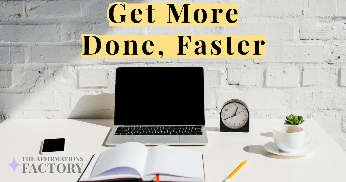 productivity affirmations