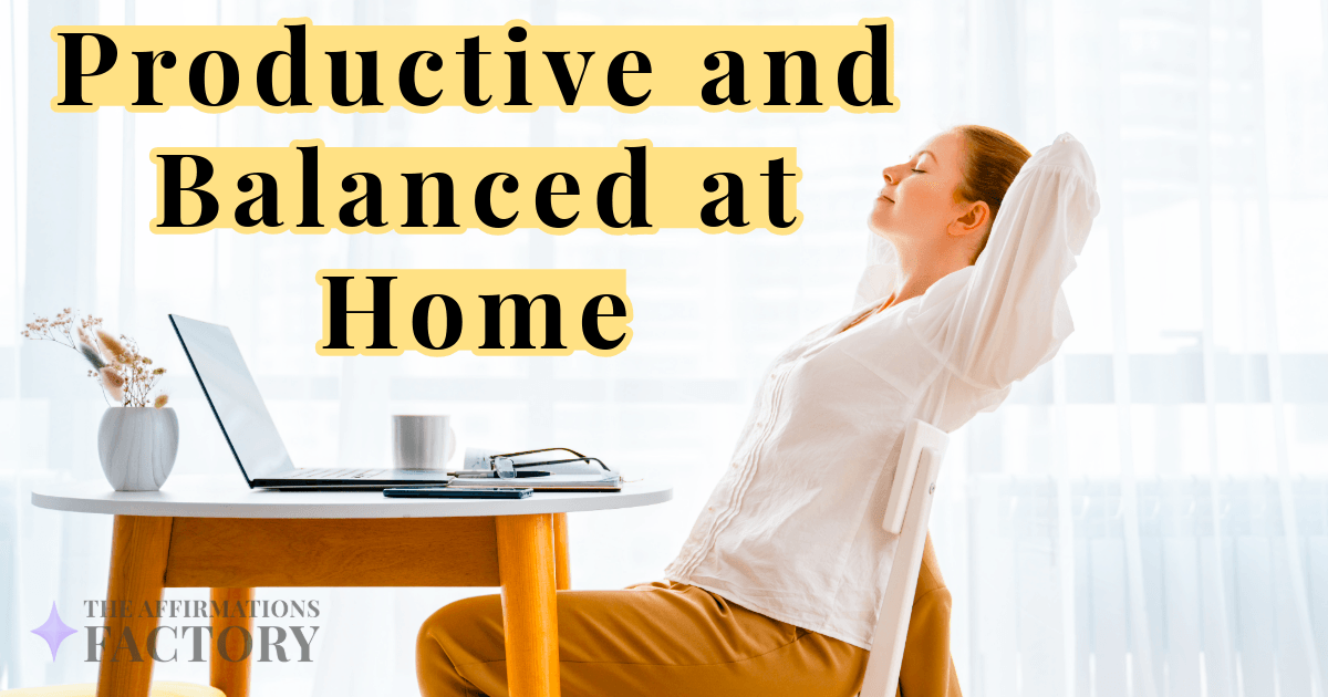 remote work affirmations