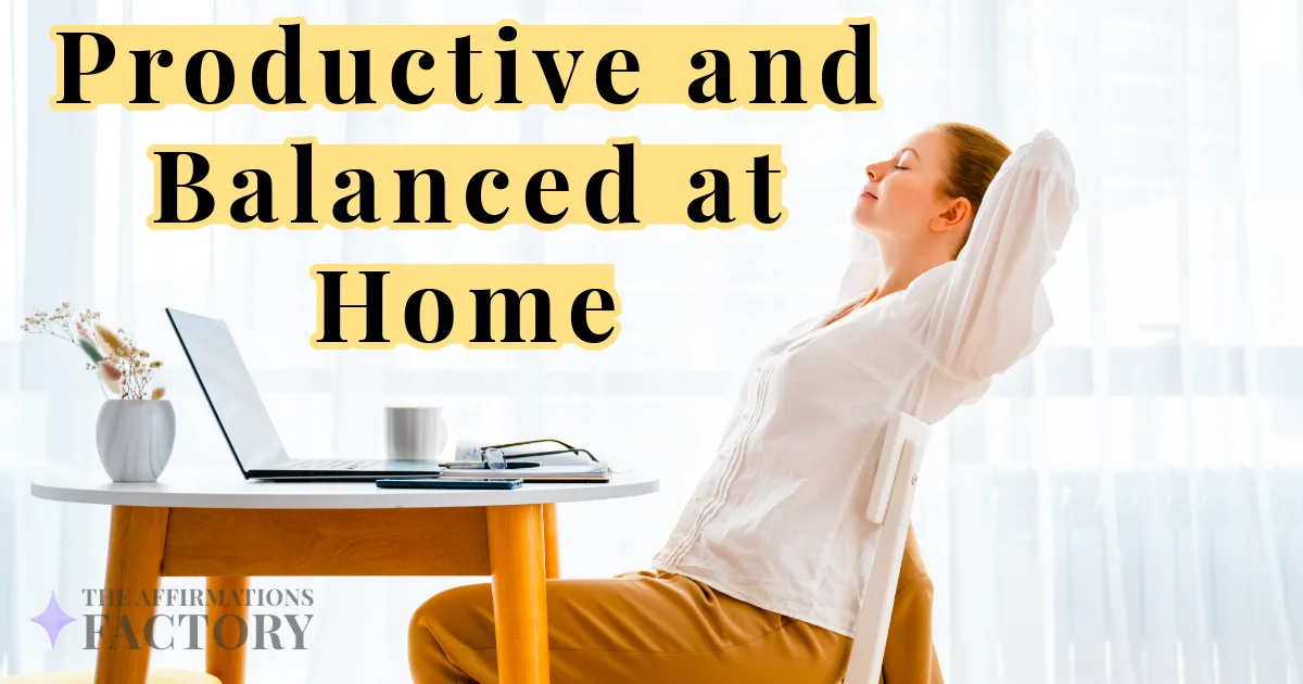 remote work affirmations